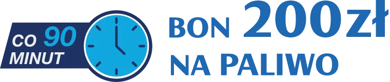 Co 90 minut bon 200 zł na paliwo